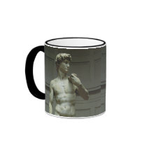 Statue of David mugs