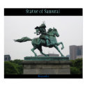 Statue of Katsunoki Masahige posters