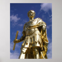 Statue of King Charles II Poster