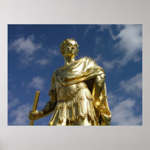Statue of King Charles II Poster