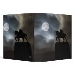 Statue of King Kralja Tomislava silhouetted binders