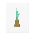 Statue of Liberty: 3D Model: postcards
