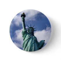Statue of Liberty Button
