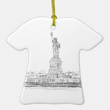 Statue of Liberty Christmas Tree Ornaments