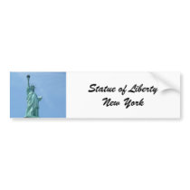 Statue of Liberty - Closeup Bumper Sticker bumper stickers