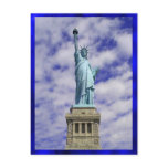 Statue of Liberty, Ellis Island, New York Post Card