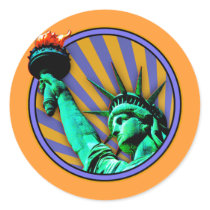 Statue of Liberty Emblem stickers