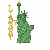 Statue Of Liberty embroidered shirts