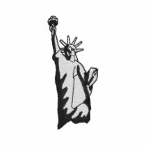 Statue Of Liberty embroidered shirts