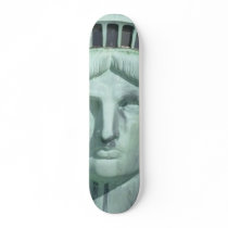 Statue of Liberty Face Skateboards