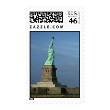 Statue Of Liberty Island New York City NYC Stamp