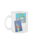 Statue of LIberty, Mt. Rushmore Postcard mugs