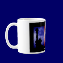 Statue of Liberty Mug by www.StopFascism.com