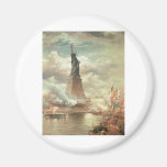 Statue of Liberty, New York circa 1800's Refrigerator Magnet