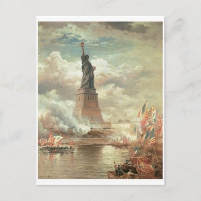 Statue of Liberty, New York circa 1800's Postcards