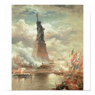 Statue of Liberty, New York circa 1800's Poster