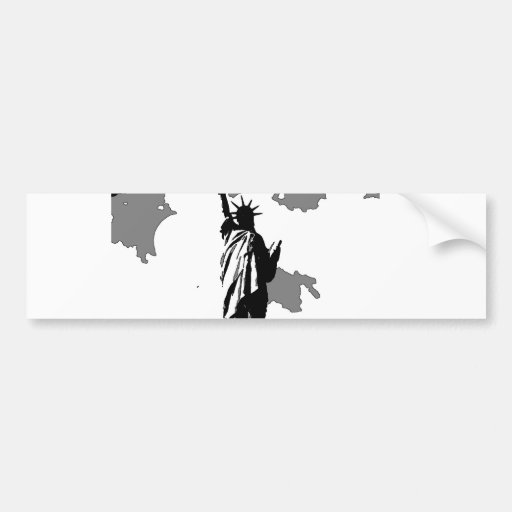 Statue of Liberty New York City Bumper Stickers