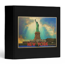 Statue Of Liberty NYC binders
