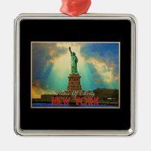 Statue Of Liberty NYC Christmas Ornaments