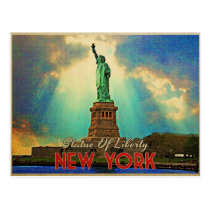 Statue Of Liberty NYC postcards