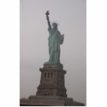 Statue Of Liberty On A Hazy Day. Cut Outs