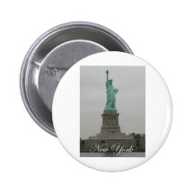 Statue of Liberty Pinback Button