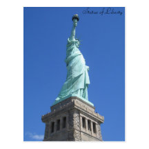 Statue of Liberty Post Card