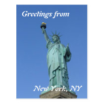 Statue of Liberty postcards