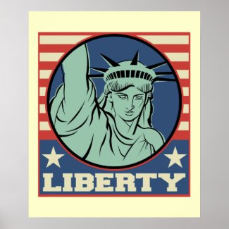 Statue of Liberty poster print