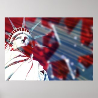 Statue of Liberty poster print
