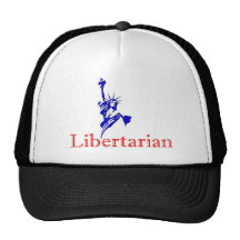 Statue of Liberty -- Retro Libertarian icon Hat