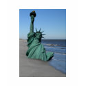 Statue of Liberty scene t-shirt by teebag Statue of Liberty scene t-shirt