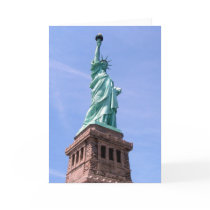 Statue of Liberty - Side View Greeting Card