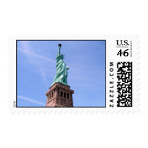 Statue of Liberty - Side View Postage Stamp
