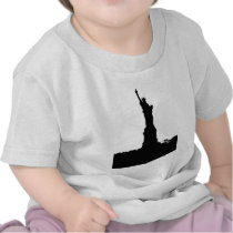 Statue of Liberty Silhouette Tshirt