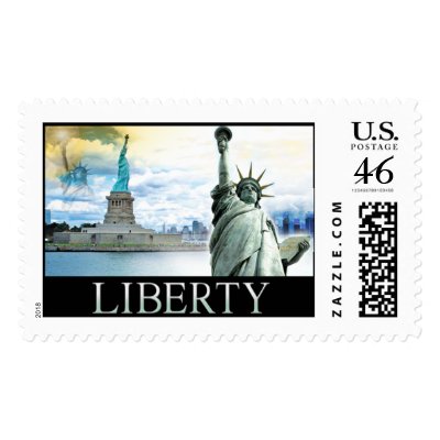 statue of liberty las vegas comparison. stamp statue of liberty las