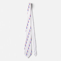 statue of liberty, stars stripes, red white blue ties