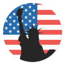 Statue Of Liberty stickers by usatshirts Statue Of Liberty stickers