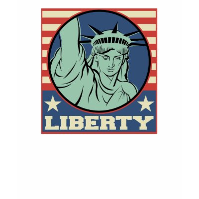 Statue of Liberty t-shirt by patriotic_tshirts