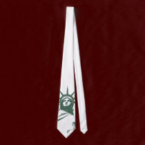 Statue of Liberty Tie NY City Souvenir Necktie ties