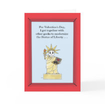 Statue of Liberty Aktualisiert - Valentine karten