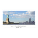Statue of Liberty  World Trade Center Print