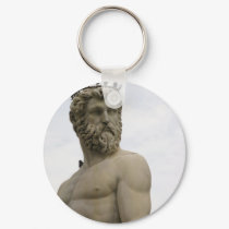 Statue of Neptune at Piazza della Signoria. Italy keychains
