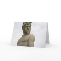 Statue Of Neptune Florence, Italy note card