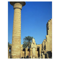 Statue of Pinodjem I, Karnak Temple, Egypt Flyer Design