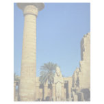 Statue of Pinodjem I, Karnak Temple, Egypt Letterhead Template