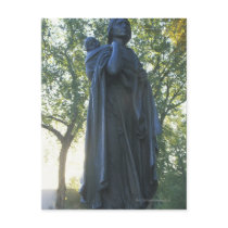 'Statue of Sacagawea and her son, guide on the Post Cards