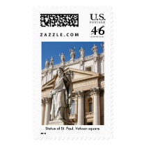 Statue of Saint Paul, Vatican square. / size large postage by MAMJODH Statue of Saint Paul, Vatican square. / size large postage