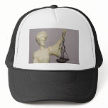 Statue of the goddess Themis hats