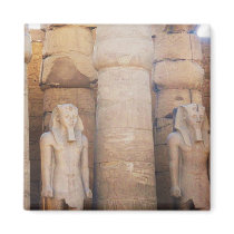 Statue of the Pharaoh Ramses II, Luxor Temple Fridge Magnets